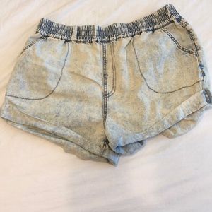 MINKPINK jean shorts worn once!